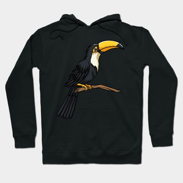 Toucan Hoodie by fromherotozero